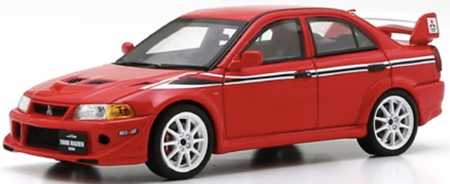 [予約] 京商 1/43 ミツビシ ランサー エボリューション VI TME レッド 限定 600個　KSR43116R