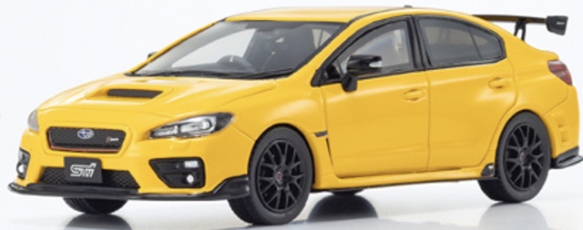 [予約] 京商 1/43 スバル WRX STi S207 NBR チャレンジパッケージ イエローエディション  イエロー 限定600個　KSR43121Y