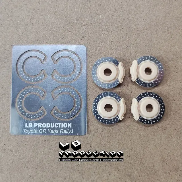 [予約] LBプロダクション 1/24 トヨタ GR ヤリス ラリー1 ターマック仕様 ブレーキディスク　エッチングパーツ LBTK22/LBTK23対応　LBPE02