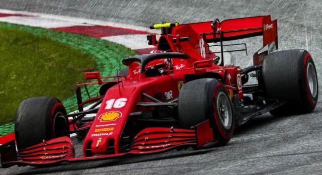 ルックスマート 1/43 フェラーリ SF1000 オーストリアGP 2020 2nd C.ルクレール　LSF1029