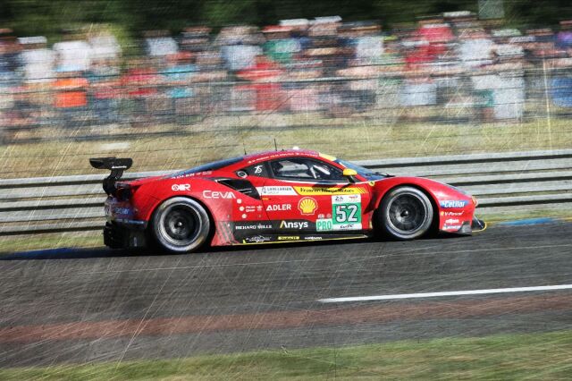 ルックスマート 1/43 フェラーリ 488 GTE Evo ルマン 2022 No.52 LMGTE-PRO クラス 3rd.　LSLM140