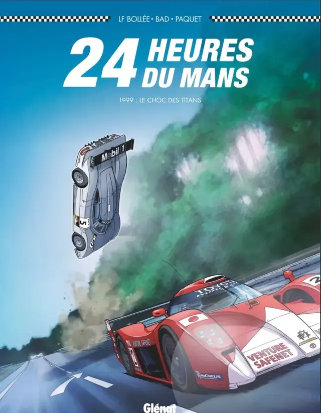 ルマン 24h 1999 ハードカバー コミック フルカラー 全50P フランス語　LM1999