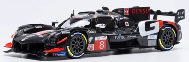 [予約] イクソ 1/43 トヨタ GR010 ハイブリッド No.8 トヨタ・ガズーレーシング ルマン 2025 セバスチャン・ブエミ - ブレンドン・ハートレー - 平川亮　LMM255