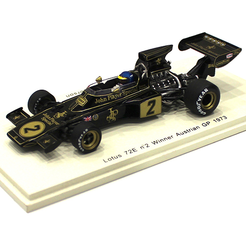 [取り寄せ] プラネックス特注スパーク 1/43 ロータス 72E オーストリアGP 1973 R.ピーターソン　LOT-SPK-72AUS-RP