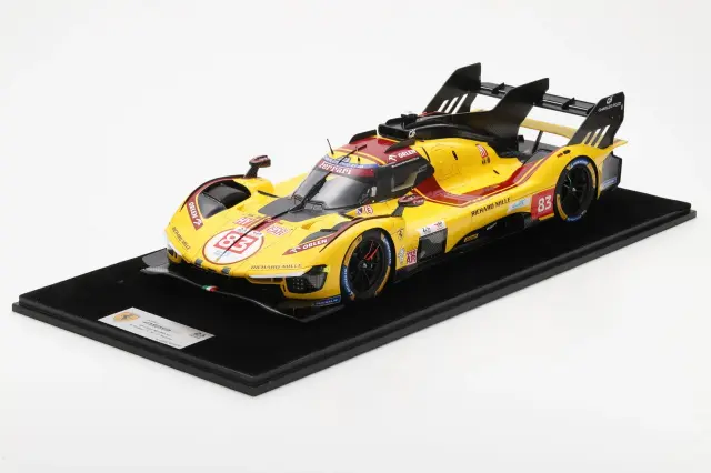 260529 ルックスマート 1/12 フェラーリ 499P No.83 AFコルセ ルマン 2025 ウィナー R.クビサ - Y.イェ - P.ハンソン LS1214LM