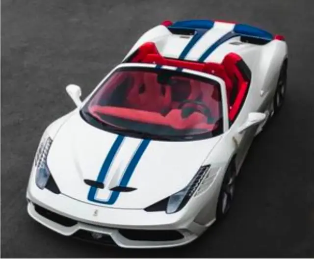 [予約] スパーク/ルックスマート 1/12 フェラーリ 458 スペチアーレ A ビアンコ フジ ウィズ ナルト リバリー　LS1222C