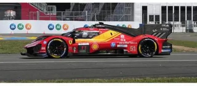 [予約] スパーク/ルックスマート 1/18 フェラーリ 499P No.51 フェラーリ AF コルセ 5位 24H ルマン 2026 A. ピエール・グイディ - J. カラード - A. ジョヴィナッツィ　LS18LM065