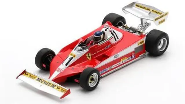 [予約] スパーク/ルックスマート 1/18 フェラーリ 312T3 No.11 ウィナー イギリスGP 1978 カルロス・ロイテマン　LS18RC029