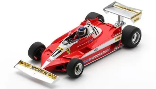 [予約] スパーク/ルックスマート 1/18 フェラーリ 312T3 No.11 ウィナー ロングビーチGP 1978 カルロス・ロイテマン　LS18RC030