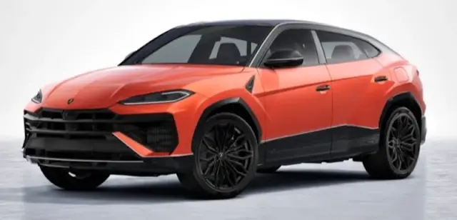 [予約] ルックスマート 1/43 ランボルギーニ ウルス SE テットネロ カプセル オレンジ　LS554TNF