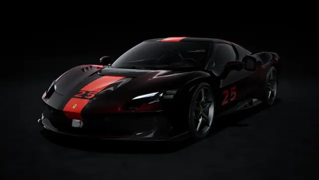 [予約] MRコレクション 1/18 フェラーリ 296 スペチアーレ ブラック　FE048SE1