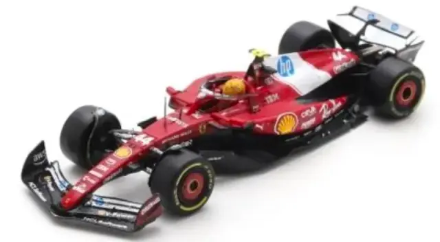[予約] ルックスマート 1/64 フェラーリ SF-25 No.44 中国スプリントレース ウィナー 2025 ルイス・ハミルトン　LS64025