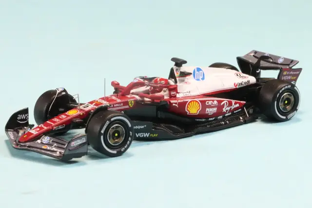 スパーク/ルックスマート 1/64 フェラーリ SF25 イタイアGP 2025 312Tリバリィカラー C.ルクレール LS64026