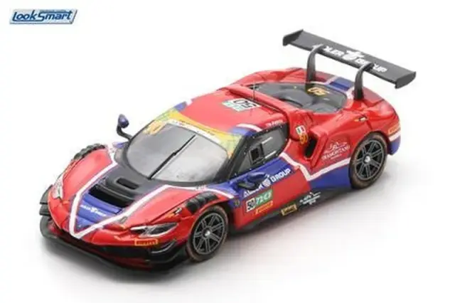 [予約] スパーク/ルックスマート 1/64 フェラーリ 296 GT3 No.50 AF コルセ ウィナー マカオ GTカップ FIA GT ワールドカップ 2025 アントニオ・フオコ　LS64029