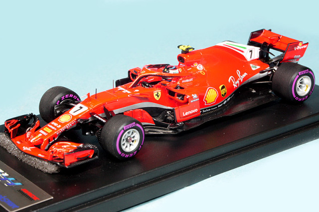 ルックスマート 1/43 スクーデリア フェラーリ SF71H オーストラリアGP 2018 3rd K.ライコネン　LSF1014