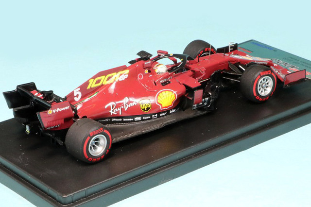 ルックスマート 1/43 フェラーリ SF1000 トスカーナー ムジェロGP 2020
