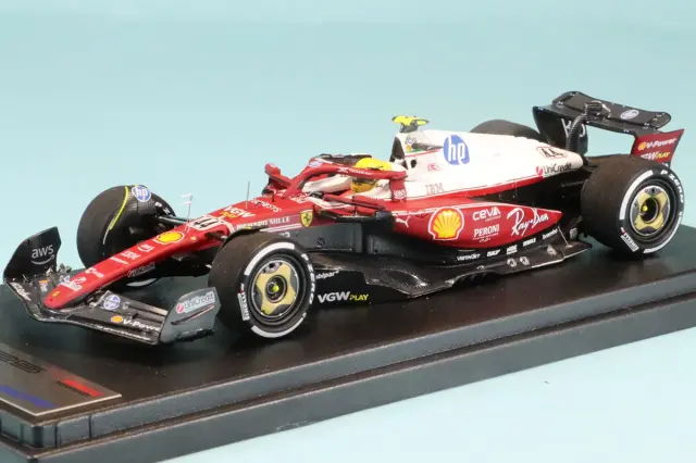 スパーク/ルックスマート 1/43 フェラーリ SF25 イタイアGP 2025 312Tリバリィカラー C.ルクレール LSF1078