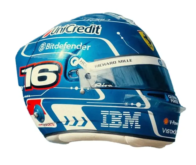 予約] ルックスマート 1/5 ヘルメット C.ルクレール 日本GP 2025