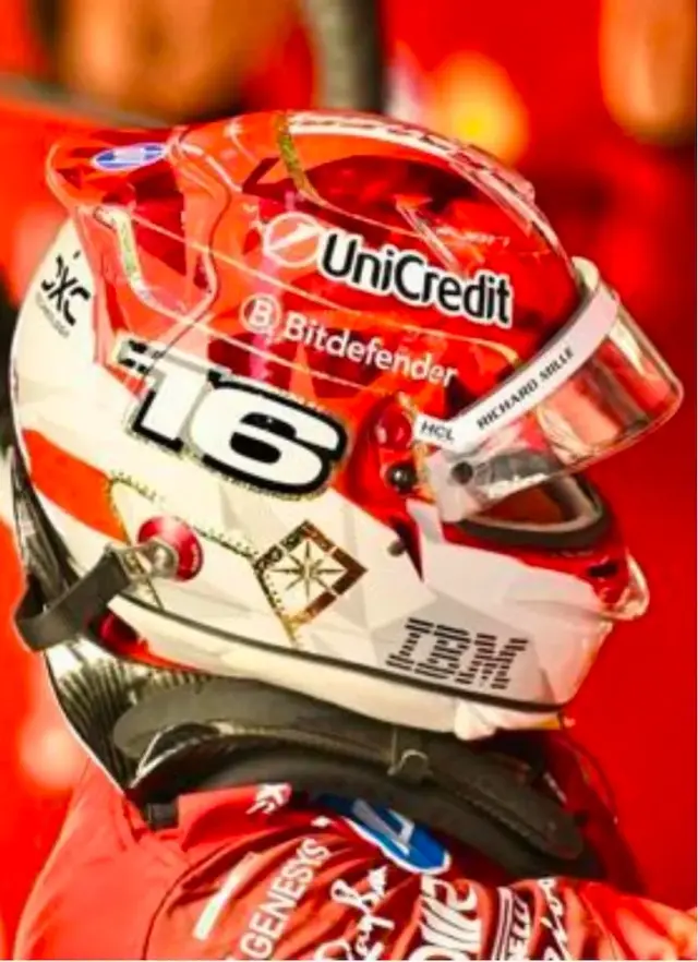 [予約] スパーク/ルックスマート 1/5 C.ルクレール _ スクーデリア フェラーリ HP ラスベガスGP 2025　LSHEL026