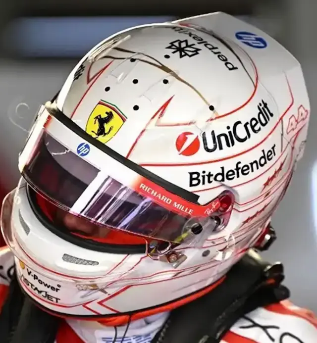 [予約] スパーク/ルックスマート 1/5 ヘルメット ルイス ハミルトン フェラーリ SF-26 日本 GP  2026 　LSHEL033