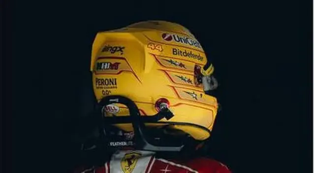 [予約] スパーク/ルックスマート 1//5 ヘルメットルイス・ハミルトン スクーデリア・フェラーリHP イタリアGP 2026　LSHEL038