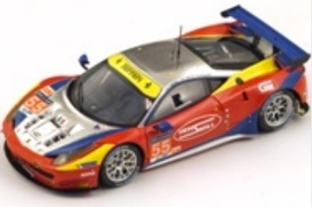 ルックスマート 1/43 フェラーリ 458 GT2 ルマン 24h 2015 No.55　LSLM026