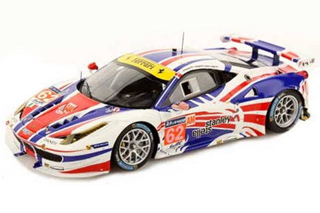 ルックスマート 1/43 フェラーリ 458 GTE ルマン 24h 2014 No.62　LSLM07