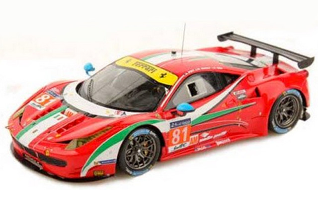 ルックスマート 1/43 フェラーリ 458 GTE ルマン 24h 2014 No.81　LSLM09