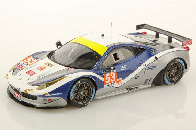 ルックスマート 1/43 フェラーリ 458 GTE ルマン 24h 2014 LM-GTE-Am 12th No.53　LSLM13