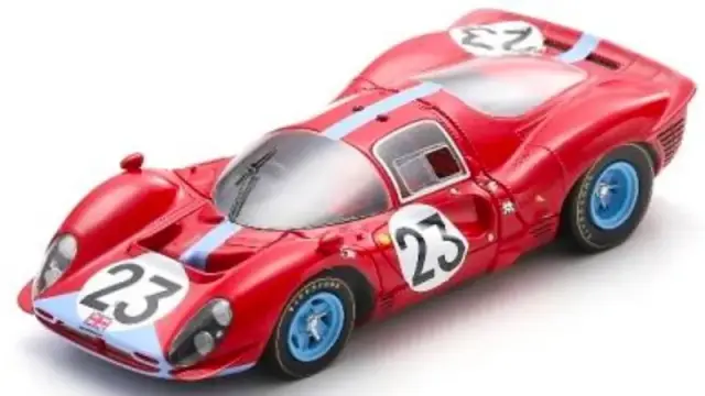 [予約] ルックスマート 1/43 フェラーリ 412P No.23 1967 ルマン リチャード・アトウッド Piers Courage　LSLM158