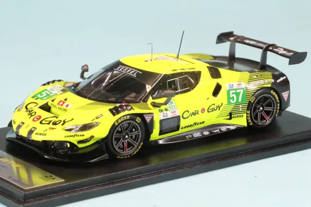 スパーク/ルックスマート 1/43 フェラーリ 296 LMGT3 No.57 ケッセル・レーシング ルマン 2025 T.キムラ - D.セラ LSLM195