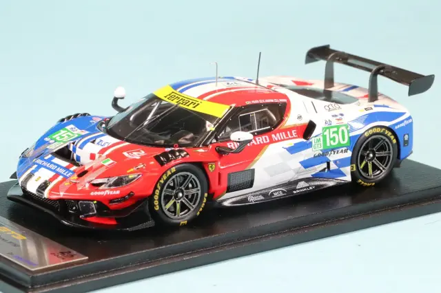 スパーク/ルックスマート 1/43 フェラーリ 296 LMGT3 No.150 リシャール・ミルAFコルセ ルマン 2025 C.トレド - L.ワドゥー - R.アゴスティーニ LSLM196