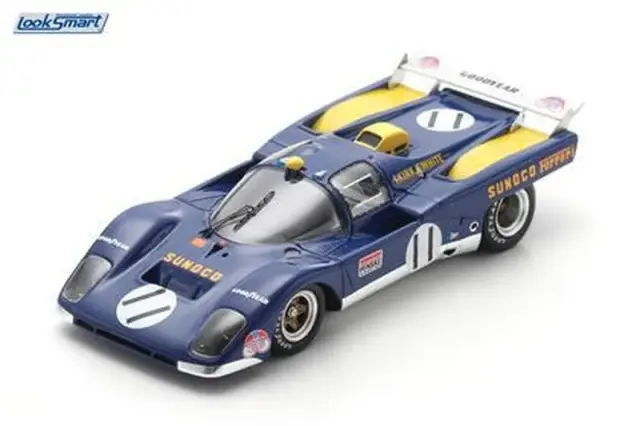 [予約] スパーク/ルックスマート 1/43 フェラーリ 512M No.11 24h ルマン 1971 マーク・ダナヒュー / デビッド・ホッブス　LSLM203