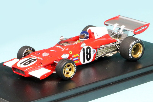 ルックスマート 1/43 フェラーリ 312 B2 アルゼンチンGP 1973 J.イクス