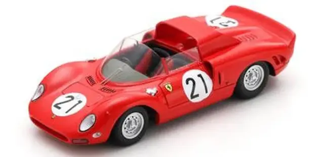 [予約] スパーク/ルックスマート 1/43 フェラーリ 330 P2 テストデイ ル・マン 1965年4月　LSRC112LM