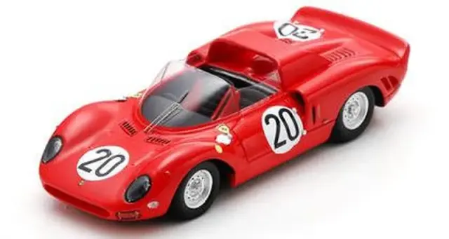 [予約] スパーク/ルックスマート 1/43 フェラーリ 330 P2 No.20 ルマン 1965 J.ギシェ - M.パークス　LSRC120LM