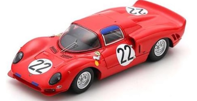 [予約] ルックスマート 1/43 フェラーリ 275 P2 ルマン 1965 No.22　LSRC121