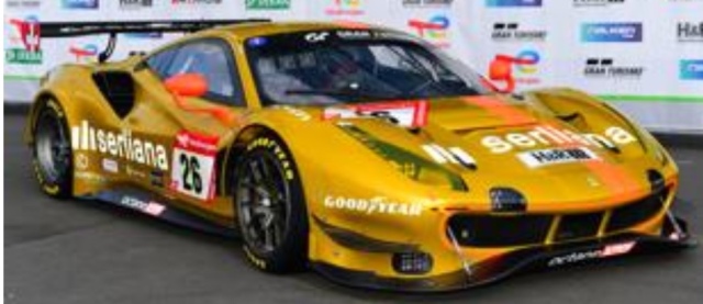 [予約] ルックスマート 1/43  フェラーリ 488 GT3 Evo. ニュル 24h 2022 No.26　LSRC149