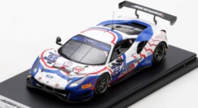 [予約] ルックスマート 1/43 フェラーリ 488 GT3 Evo. GTスピリットカップ ポールリカール 2022 NO.68　LSRC155