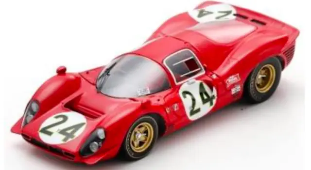 [予約] スパーク/ルックスマート 1/43 フェラーリ 330 P4 No.24 デイトナ 24h 1967 2位 M.パークス／L.スカルフィオッティ　LSRC162