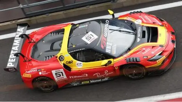 [予約] スパーク/ルックスマート 1/43 フェラーリ 296 GT3 EVO No.51 AF Corse 3位 24h スパ 2026 A.ロヴェラ - N.ニールセン - T.モスカ　LSRC225