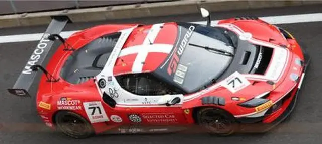 [予約] スパーク/ルックスマート 1/43 フェラーリ 296 GT3 EVO No.71 Selected Car Racing 24h スパ 2026 F.スカンドルフ - M.エブドラップ - S.バーチ - C.ラウルセン　LSRC230