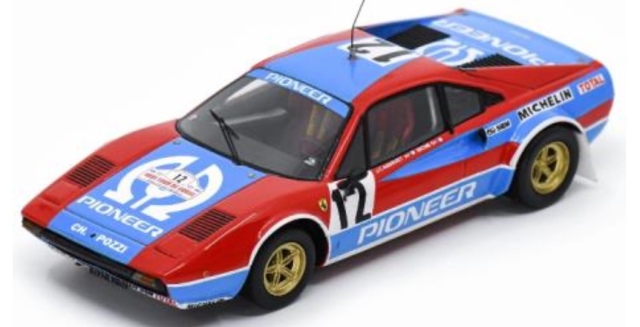 [予約] ルックスマート 1/43 フェラーリ 308 TDC 1682 No.12　LSVI03