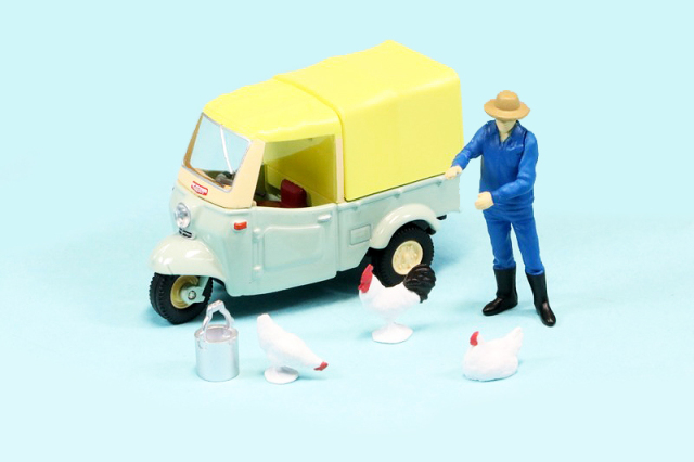 トミカリミテッドヴィンテージ 1/64 ダイハツ ミゼット イエロー 