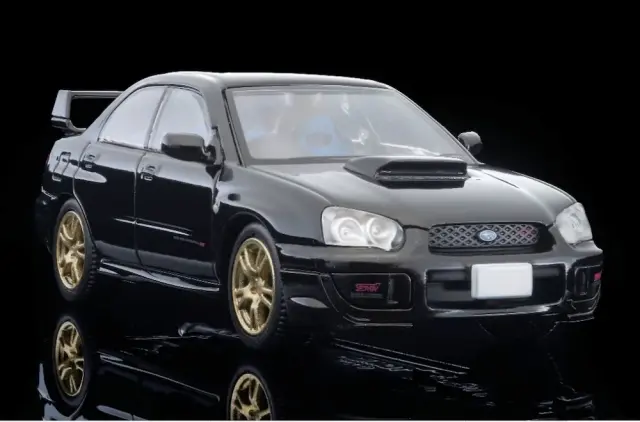 [予約] TLV 1/64  スバル インプレッサ WRX STi ブラック 2003　LV-N336c
