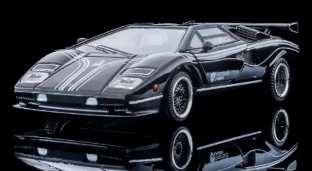 [予約] TLV-ネオ 1/64 ランボルギーニ カウンタック LP500R ブラック　LV-NC500Sa
