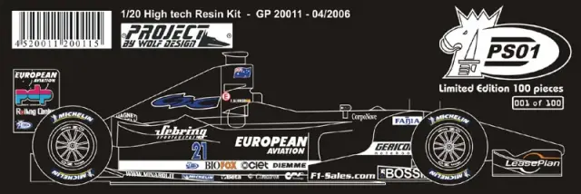 自動車 STUDIO27 SV-01 JAPAN GP KUNMITSU 1/20 自動車 STUDIO27 SV-01