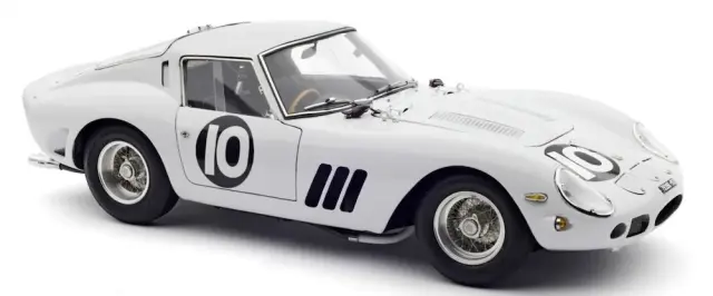 [取り寄せ] CMC 1/18 フェラーリ 250 GTO 右ハンドル シャシー3729 1962 ツーリストトロフィー 2位 グラハム・ヒル No.10　  M-251