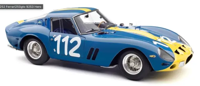 CMC 1/18 フェラーリ 250 GTO RHD（右ハンドル） ロンドン モーター