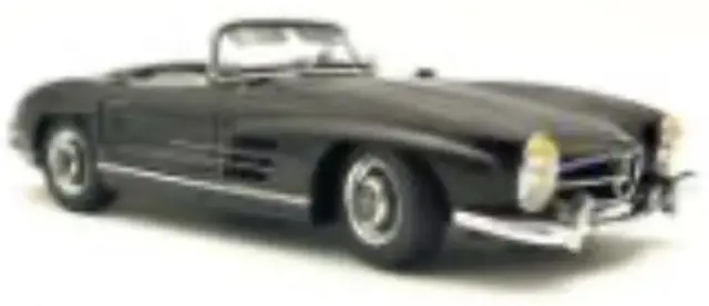 [予約] CMC 1/18 メルセデスベンツ 300SL W198 ソフトトップ ブラック／ブラック 可動サイドウインドウ付 リミテッドエディション1500台限定 M-293